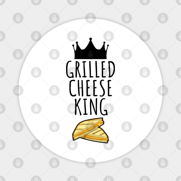 Grilled Cheese King Magnet by LunaMay